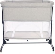 Дитяча приставні ліжко - манеж 2 в 1 Lorelli Milano GREY